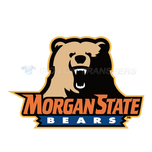 Morgan State Bears Logo T-shirts Iron On Transfers N5200